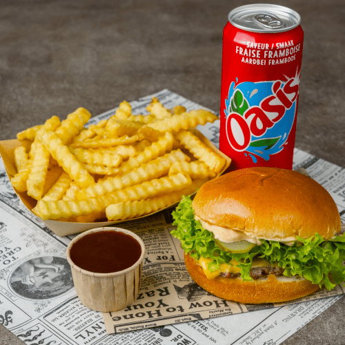 Cheeseburger menu