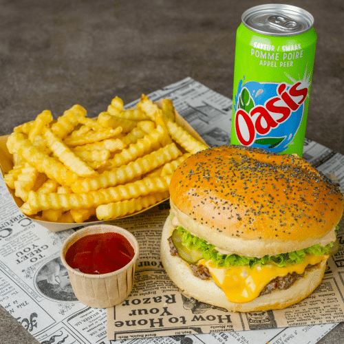 Faz'Food Burger menu