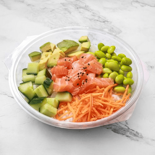Poke bowl salmon