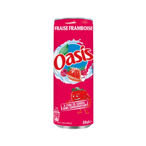 Oasis Aardbei Framboos