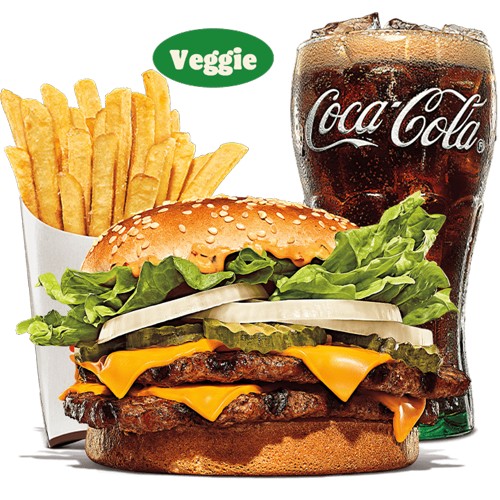 Veggie Big King XXL Menu