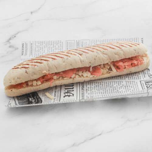 Lookbrood kaas en zalm