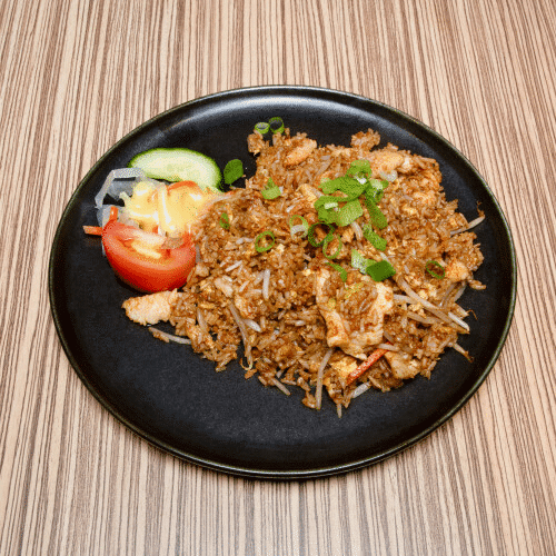 Riz sauté au poulet