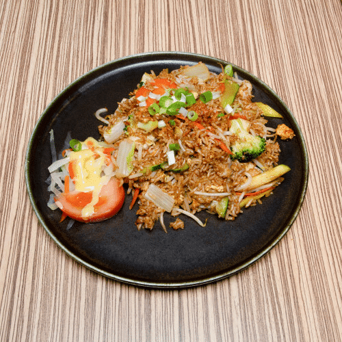 Riz sauté aux légumes