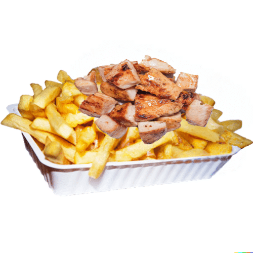 Bakje friet kip speciaal