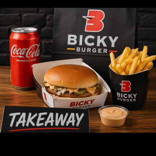 Bicky burger menu