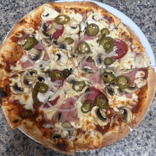 Hot pizza
