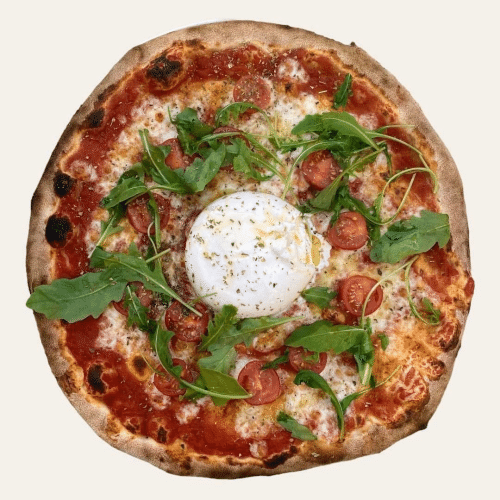 Pizza burrata