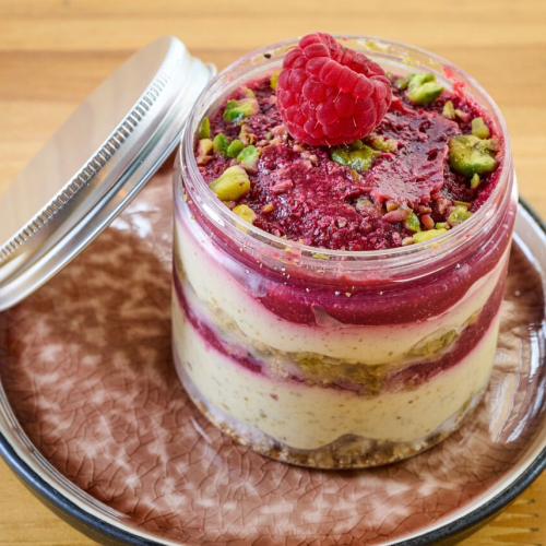 Tiramisu pistache Framboise