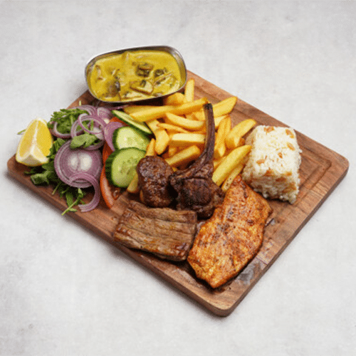 Assiette grillades mixtes