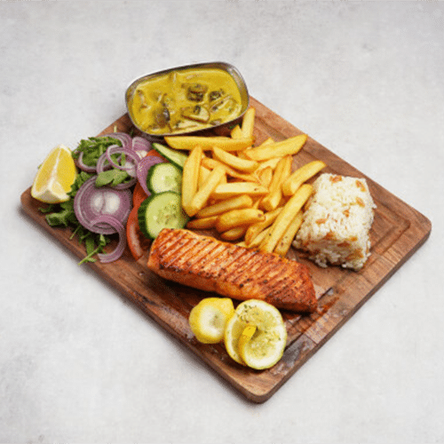 Assiette saumon