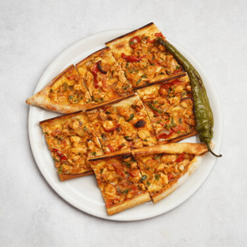 Pizza poulet (taille moyenne)