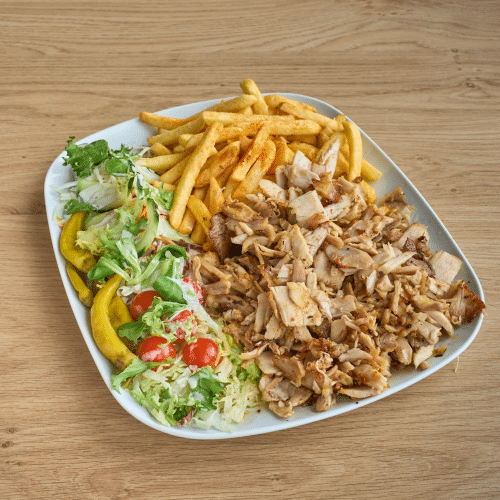 Schotel kip kebap groot