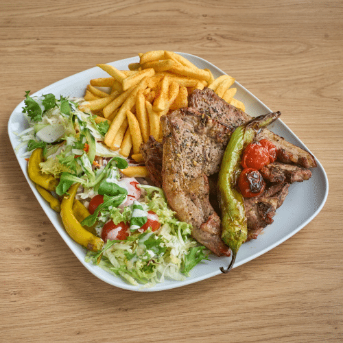 Schotel lamskotelet groot