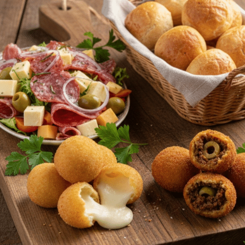 Antipasto chaud et froid