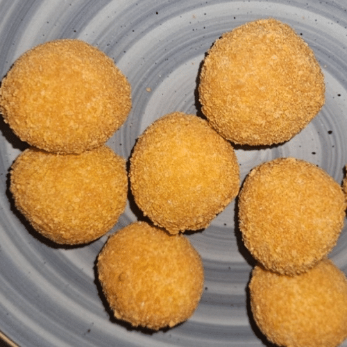 Mozzarelline panée et fritte