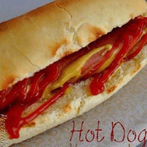 Puccia wurstel and chips