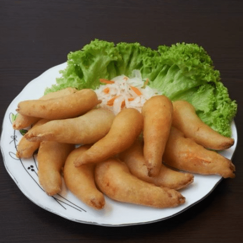 Beignets de scampi sauce aigre-douce