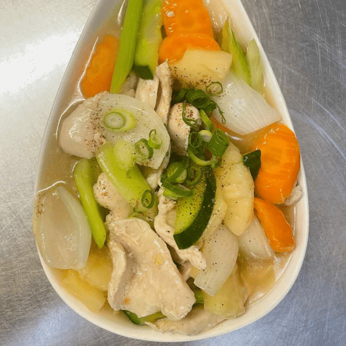Poulet aux ananas