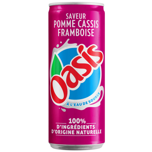 Oasis pomme cassis framboise