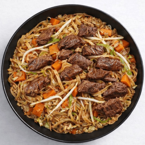 Bami Goreng met rundvlees