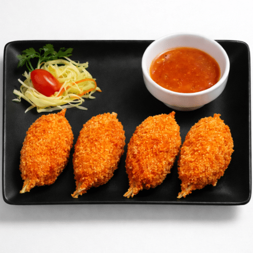 Gebakken krabscharen