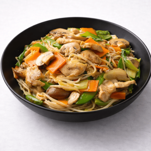 Kipfilet met diverse groenten