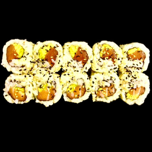 Uramaki zalm avocado