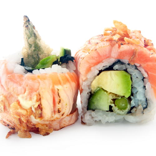 Crazy salmon roll