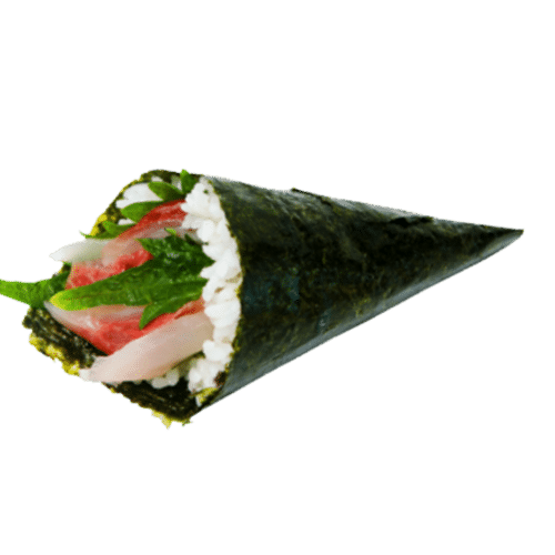 Temaki hamachi (1 pc)