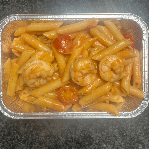 Penne aux scampis