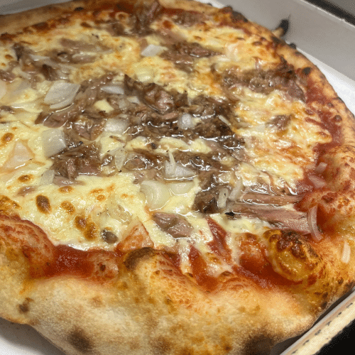 Pizza tonno e cipolle