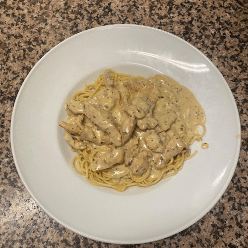 Spaghetti alfredo