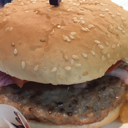 Beef hawaïen burger