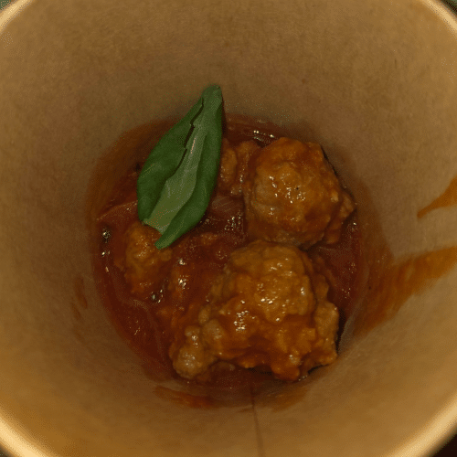 Menu Complet enfant Boulettes Sauce Tomates