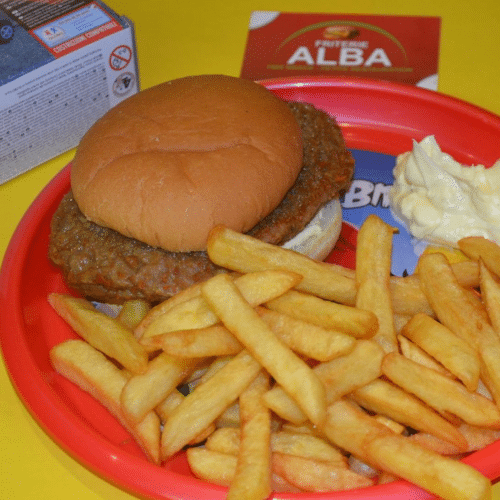 Menu enfant hamburger