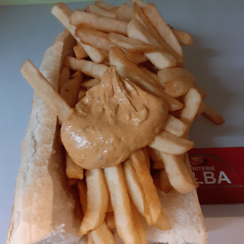 Mitraillette brochette dinde