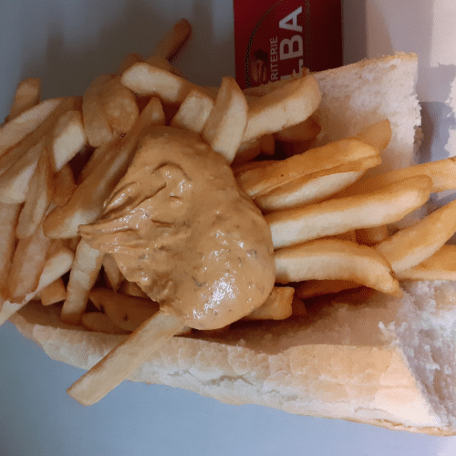 Mitraillette brochette viandes