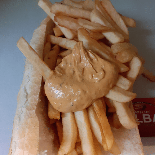 Mitraillette fish burger