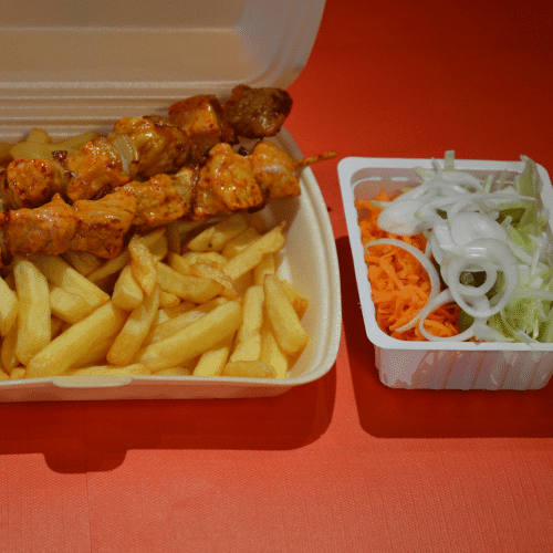 Plat brochettes ardennaises