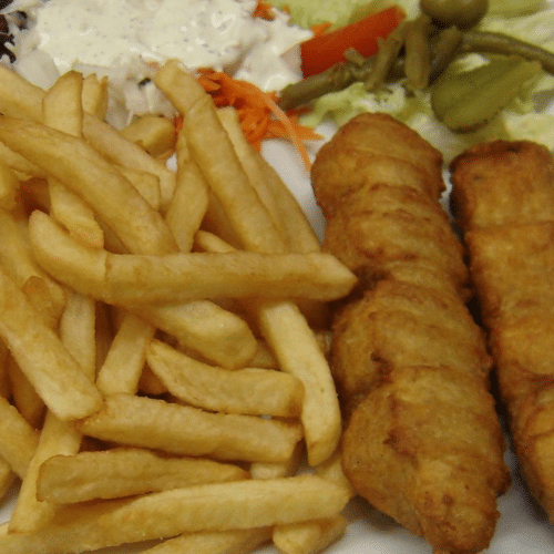 Plat brochettes Poisson