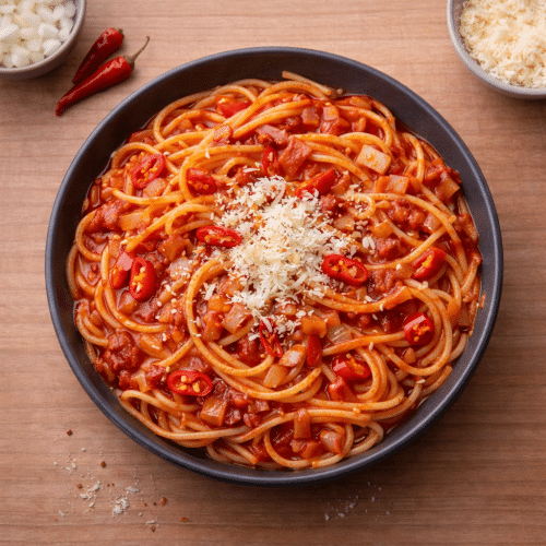 Pasta arrabiata