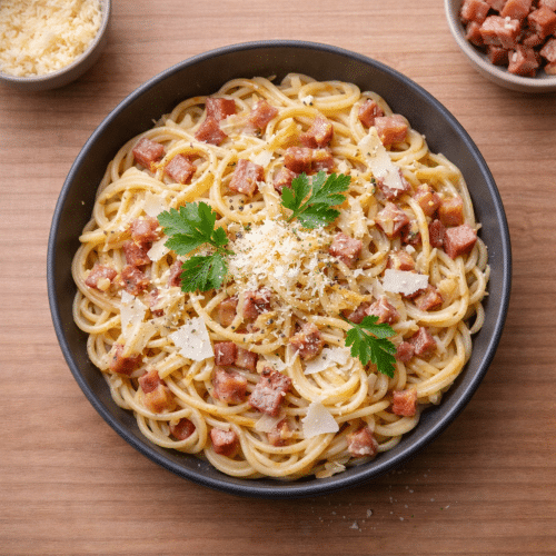 Pasta carbonara