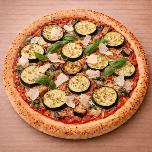 Pizza zucchini