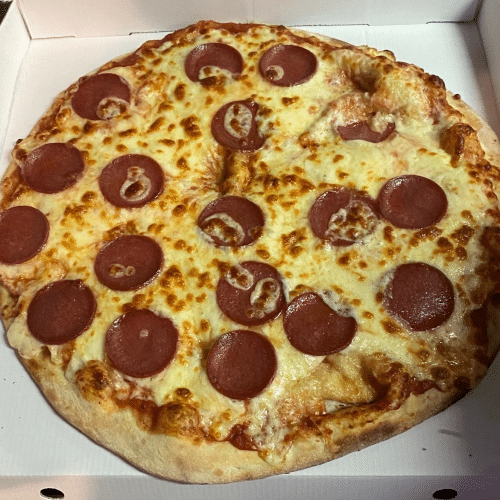 Pizza salami (klein)