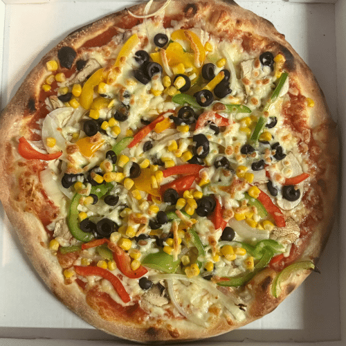 Pizza vegetariano (klein)