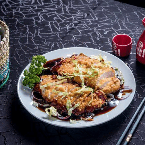 Tranches de poulet à la sauce teriyaki