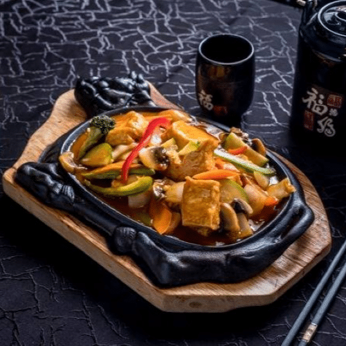 Assortiment de légumes sautés