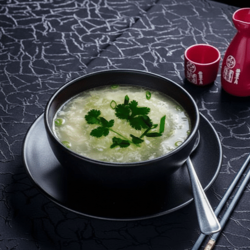 Potage crème de nid d'hirondelles
