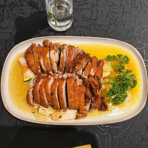 Canard à l'ail et au beurre